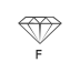 Diamant de couleur F