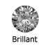 Diamant forme Brillant