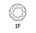 Diamant de puret&eacute; IF