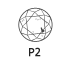 Diamant de puret&eacute; P2